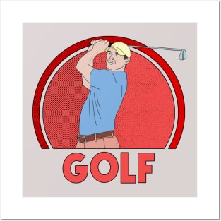 Golf Posters and Art